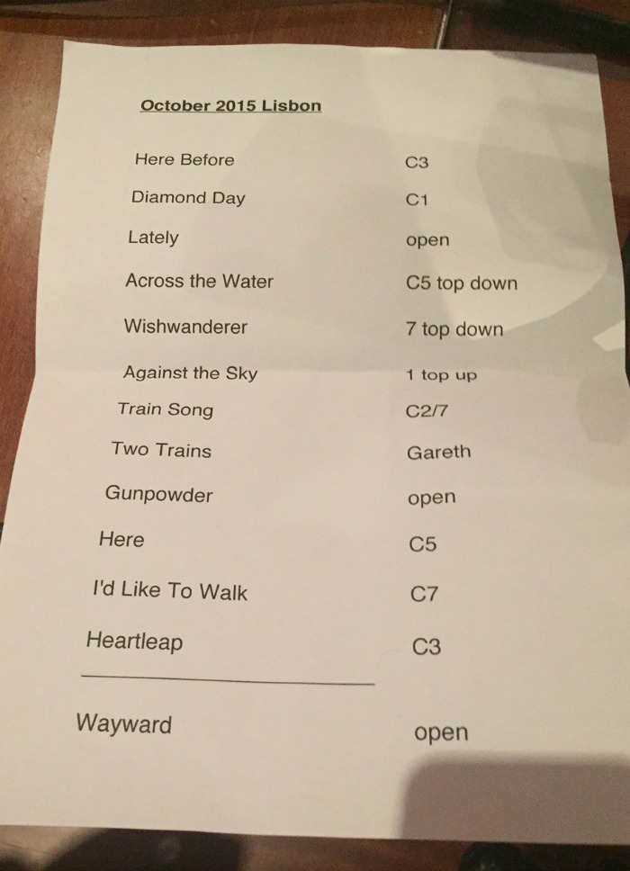 setlist