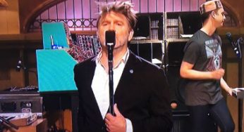 Gran presentación del nuevo doble single LCD Soundsystem en televisión