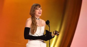 Taylor Swift hace historia en los Grammy de las mujeres