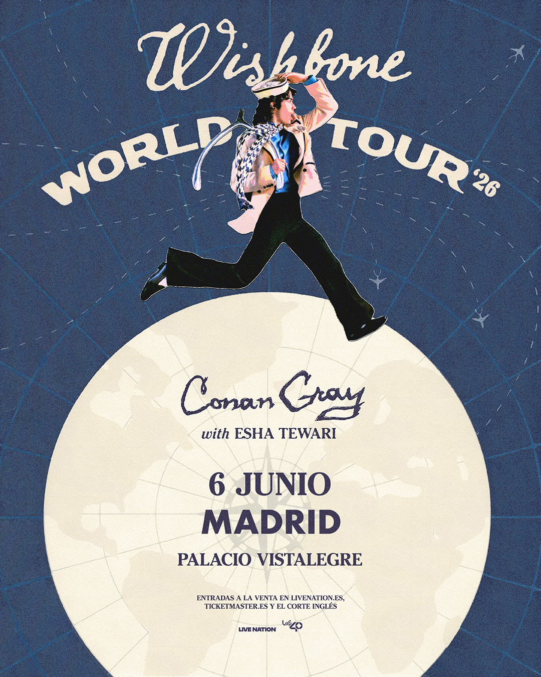 Conan Gray anuncia única fecha en España