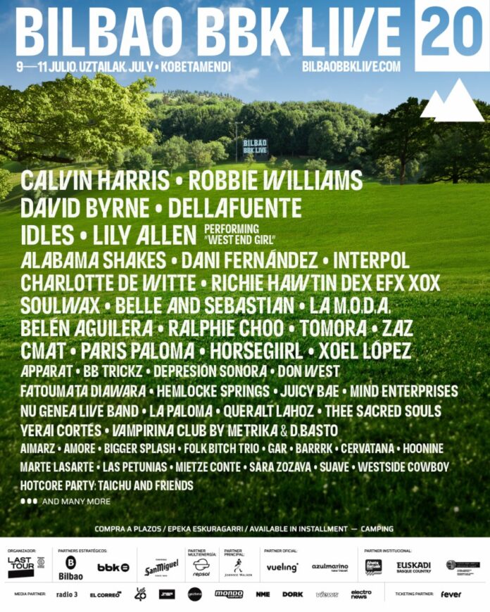 Calvin Harris, hemlocke springs... en Bilbao BBK Live 2026 – jenesaispop.com