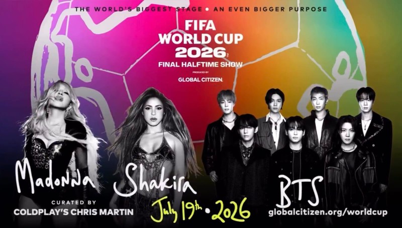 Madonna, Shakira y BTS actuarán en el halftime show de la final del Mundial